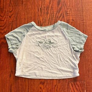 Angel cropped top